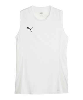 PUMA teamGOAL Tanktop Damen Weiss Schwarz F04 - weiss