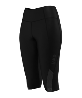 JAKO Power 3/4 Leggings Damen Schwarz F800 - schwarz