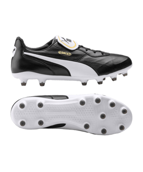 PUMA KING TOP FG Schwarz Weiss F01 - schwarz