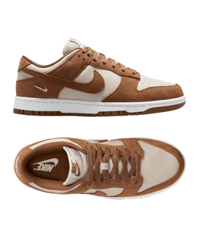 Nike Dunk Low Suede Damen Braun - braun