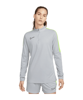 Nike Academy Sweatshirt Damen Silber F007 - silber