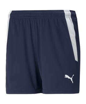PUMA teamLIGA Shorts Damen Blau Weiss F06 - blau