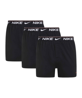 Nike Boxer 3er Pack Boxershort Schwarz FKP3 - schwarz