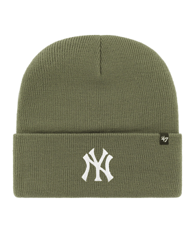 '47 Brand New York Yankees MLB Haymaker Cuff Beanie Grün - gruen