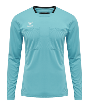 Hummel CHEVRON Schiedsrichtertrikot langarm F7905 - blau