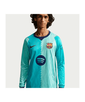 Nike FC Barcelona Trikot Langarm 3rd 2026/2027 Grün F341 - gruen