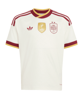 adidas RFEF Spanien Winner Trikot Away 2026 Kids Weiß - weiss