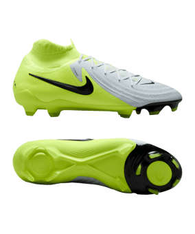 Nike Phantom Luna II Pro FG Mad Voltage Silber Schwarz F003 - silber