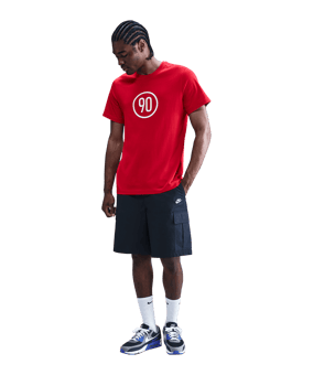 Nike Total 90 T-Shirt Rot F657 - rot