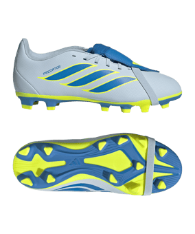 adidas Predator Club FT FG/MG Ice Cold Precision Kids Blau - blau