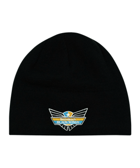 Black Wings Classic Active Beanie Schwarz - schwarz