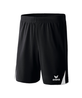 Erima 5-Cubes Short Schwarz Weiss - schwarz