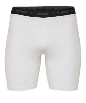 Hummel First Performance Tight Short Weiss F9001 - weiss