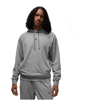 Jordan Crossover Fleece Hoody Grau Schwarz F091 - grau