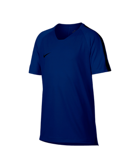 Nike Breathe Squad 18 Top kurzarm Kids F405 - blau