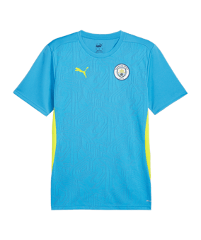 PUMA Manchester City Trainingsshirt Blau F11 - blau