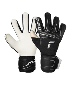 Reusch Attrakt Gold X NC Finger Support Torwarthandschuhe Schwarz