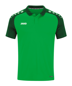 JAKO Performance Poloshirt Kids Grün Schwarz F221 - gruen