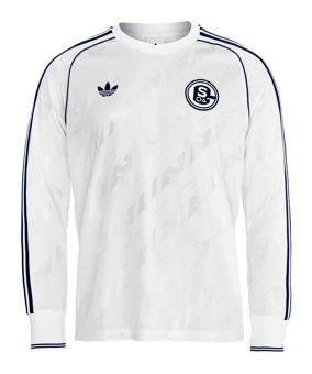 adidas Originals FC Schalke 04 Longsleeve Weiß - weiss