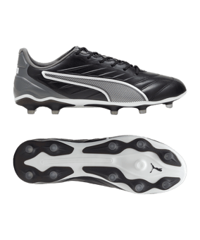 PUMA KING Pro FG/AG Eclipse Schwarz Weiss F01 - schwarz