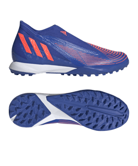 adidas Predator EDGE.3 LL TF Sapphire Edge Blau - blau