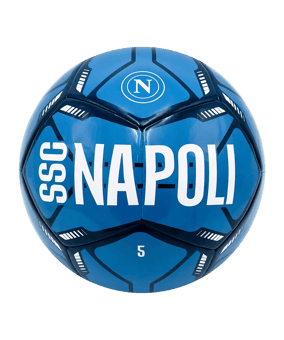 EA7 SSC Neapel Trainingsball Blau - blau
