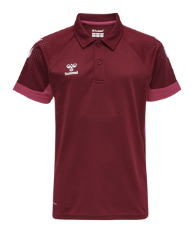 Hummel hmlLEAD Functional Poloshirt Kids Rot F3584 - rot