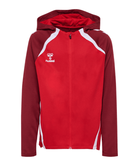 Hummel Lead 2.0 Kapuzenjacke Kids Rot F3713 - rot
