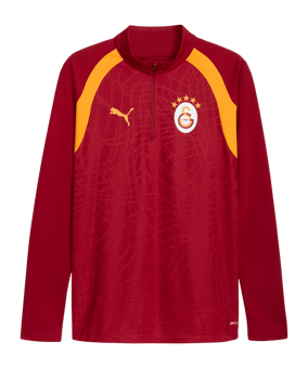 PUMA Galatasaray Istanbul Training 14 Zip Top Rot F01 - rot