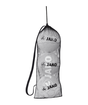 JAKO Ballnetz für 3 Bälle Schwarz F800 - schwarz