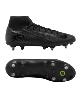 Nike Air Zoom Mercurial Superfly X Academy SG-Pro AC Shadow Schwarz F002 - schwarz