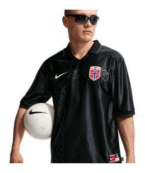 Nike NFF Norwegen Trainingsshirt Schwarz F010 - schwarz