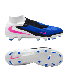 Nike Phantom 6 High Pro FG Attack Blau F446 - blau