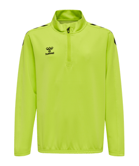Hummel hmlCORE XK HalfZip Sweatshirt Kids F5045 - gruen