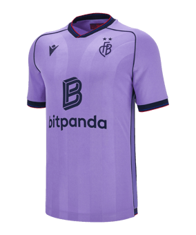 Macron FC Basel Trikot Away 2025/2026 Lila - lila