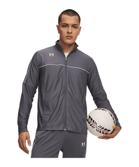 Under Armour Challenger Track Jacke Grau F025 - grau