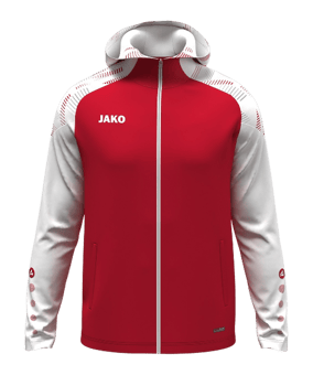 JAKO Sonic Kapuzenjacke Damen Rot F105 - rot