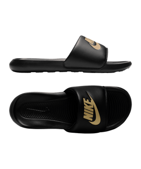 Nike Victori One Slide Badelatsche Schwarz F006 - schwarz
