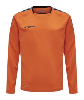 Hummel Authentic Poly Trikot langarm Kids F5006 - orange