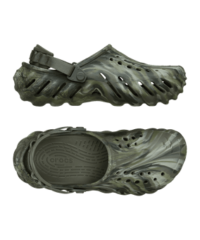 Crocs Echo Marbled Clog Grün - gruen