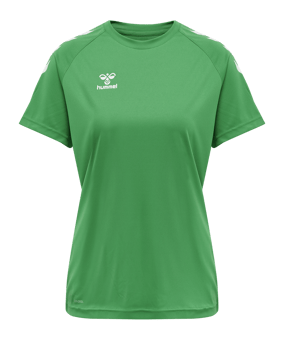 Hummel hmlCORE XK Poly T-Shirt Damen Grün F6235 - gruen
