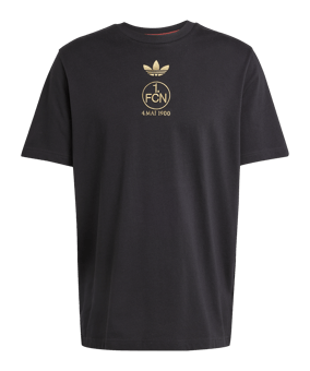 adidas Originals 1. FC Nürnberg 125th Anniversary T-Shirt Schwarz - schwarz