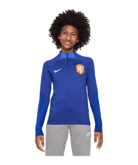 Nike Niederlande Strike Drill Top EM 2024 Kids Blau F456 - blau