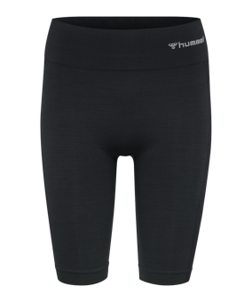 Hummel hmlCLEA Seamless Radler Short Damen F2508 - schwarz