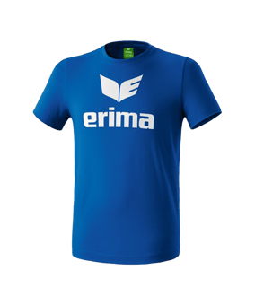 Erima Promo T-Shirt Blau Weiss - blau