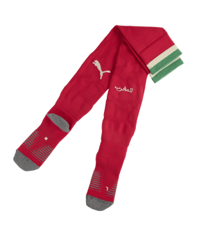 PUMA Marokko Strumpfstutzen Home WM 2026 Rot F08 - rot