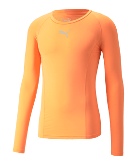 PUMA LIGA Baselayer Longsleeve Gelb F56 - orange