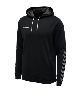Hummel Authentic Poly Hoody Schwarz F2114 - schwarz