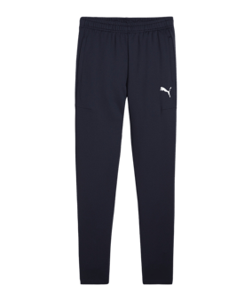 PUMA teamGOAL Slim Trainingshose Kids Blau Weiss F06 - blau
