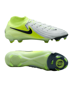 Nike Phantom Luna II Elite FG Mad Voltage Silber Schwarz F003 - silber